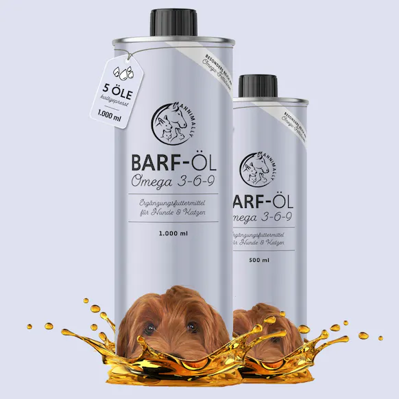 Annimally BARF õli,  oomega 3-6-9 500ml
